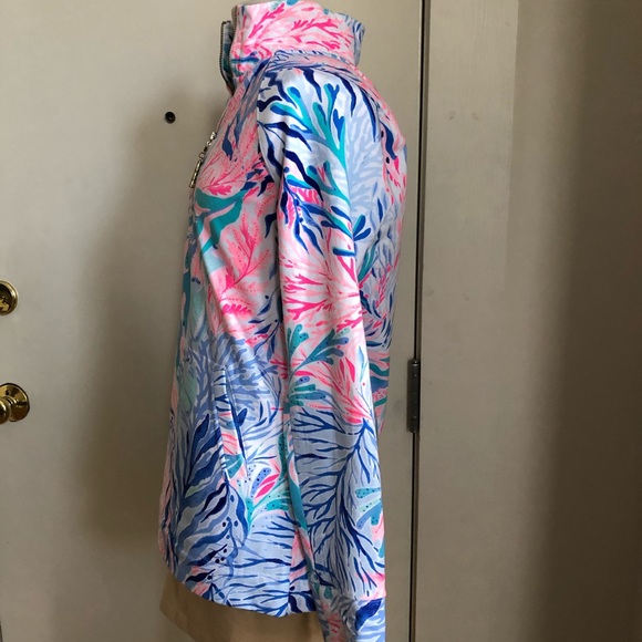 EUC Kaleidoscope Coral Popover - XS - Picture 3 of 9